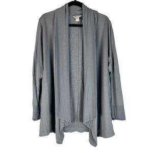 ATHLETA Pranayama Restore Wrap LARGE Cardigan Athleisure Lagenlook Cottagecore